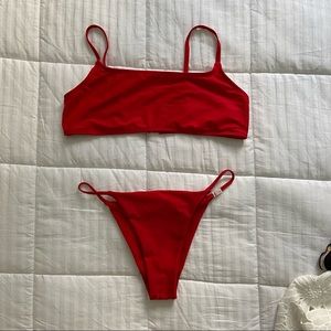 Brand new red bikini🌹❤️